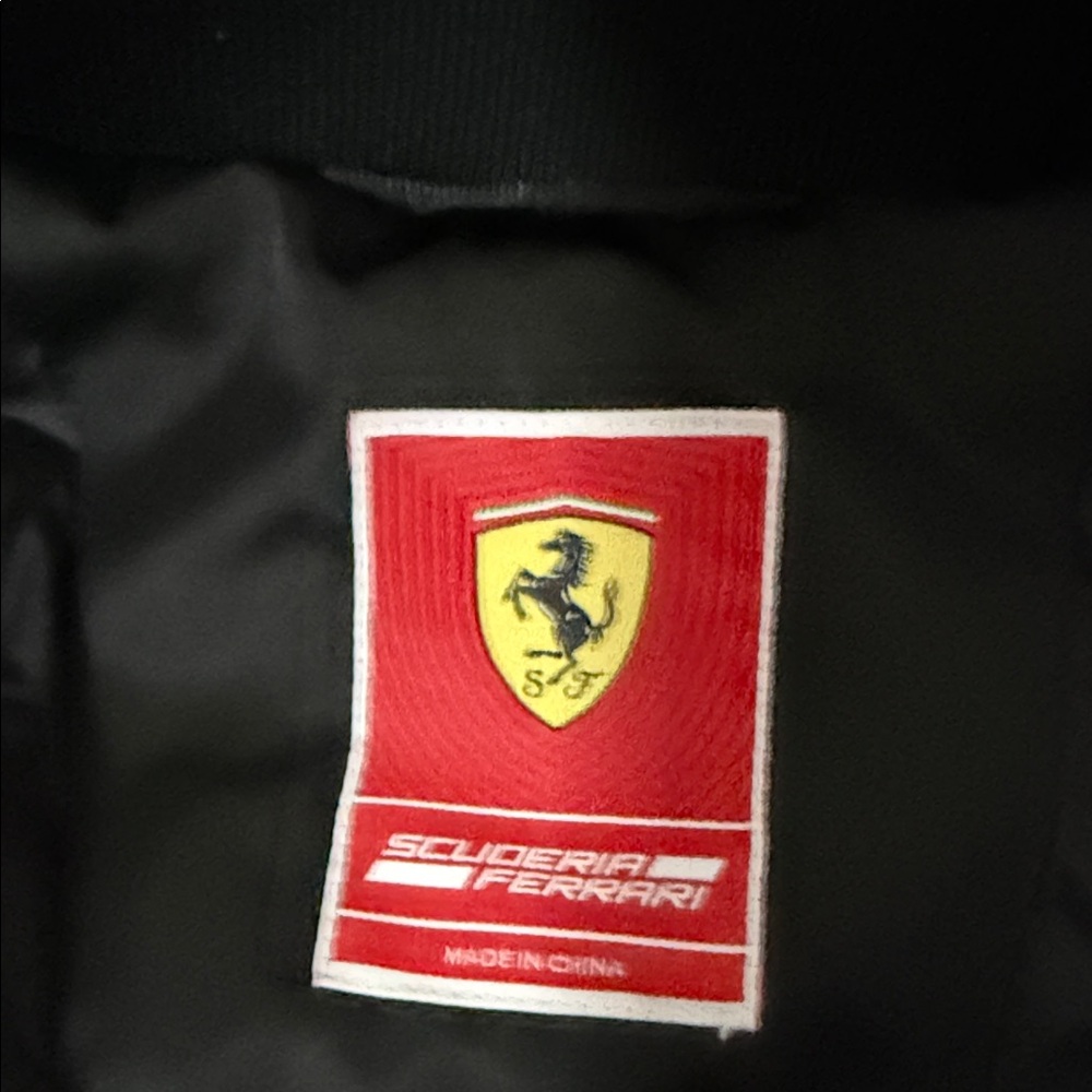 Ferrari Scuderia Official Red Bomber Jacket - Picture 3 of 8